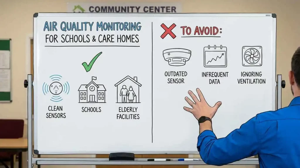 Air Quality Monitoring for Schools and Care Homes